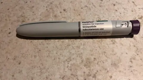 A weight loss injection pen. It's a kwikpen