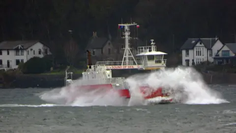 BBCWeatherWatchers: Michael Deveney ferry