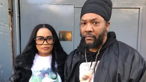 BBC Jermaine's father Julius Cools and his aunt, Beah Wilson