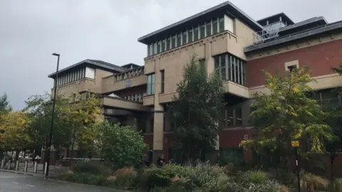 Exterior of Sheffield Crown Court.