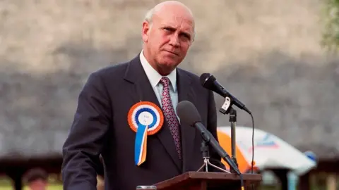 Getty Images FW de Klerk in 1992