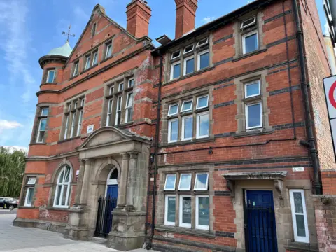 The former Leenside Police Station today, now converted into charity offices