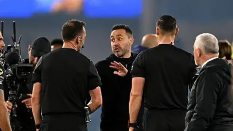Tottenham boss Roberto de Zerbi