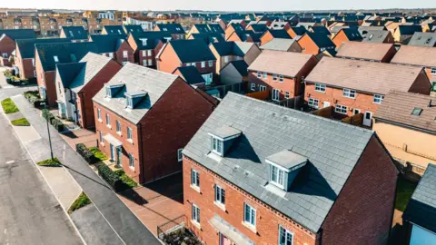 Getty Images New houses in England - stock shot