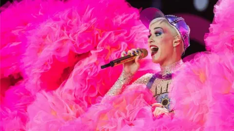 Getty Images Katy Perry at Glastonbury