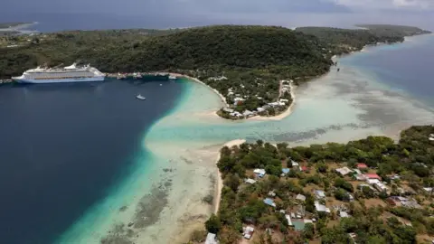 Getty Images A 2019 picture of Port Vila, Vanuatu's capital