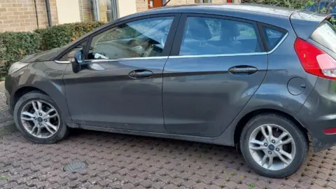 Cambridgeshire Constabulary A parked car