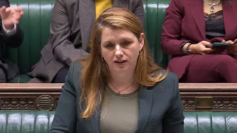 House of Commons TV Alison McGovern makes a statement on local government government finance in the House of Commons on 17.12.25