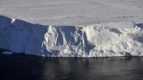 BBC Cliffs of ice