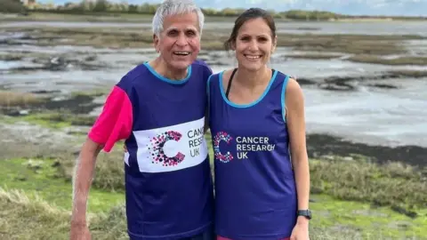 Anjana Gadgil Anjana Gadgil with her 80-year-old father Dev
