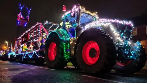 Charles Goadby Sheepy and District Ploughing Association tractor run