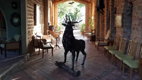 Anne Mimault Entrance of Hamerkop Manor