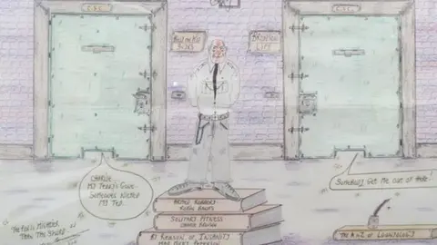 JP Humbert auctioneers Charles Bronson/Charles Salvador artwork