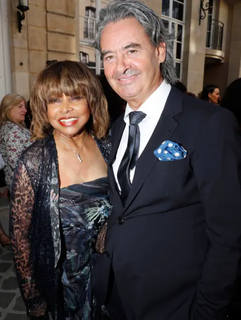 Getty Images Tina Turner With her husband Erwin Bach in 2018