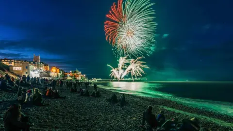 Matt Coomber-Such Cromer Pier fireworks display