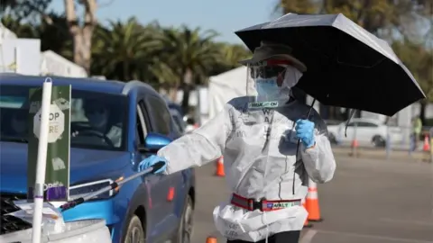 Reuters virus test, LA