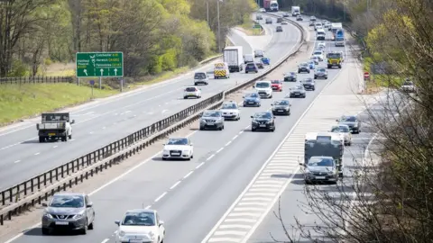 The A12 at Hatfield Peverel