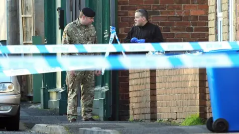 PA Army and police at scene in Chesterfield