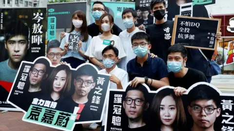 Reuters Hong Kong opposition activists