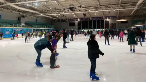 University of Surrey Ice rink at Guildford Spectrum 