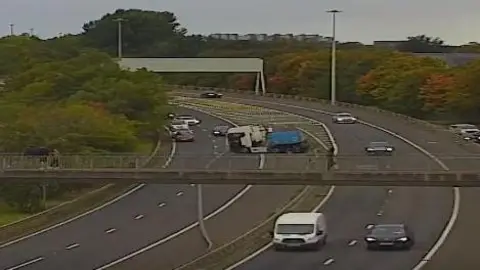 Lorry crash