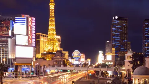 Getty Images Lights on the Strip in Las Vegas