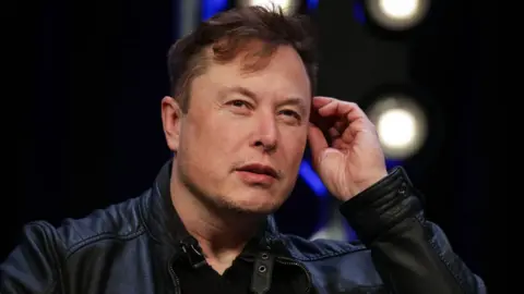 Getty Images Tesla boss Elon Musk.