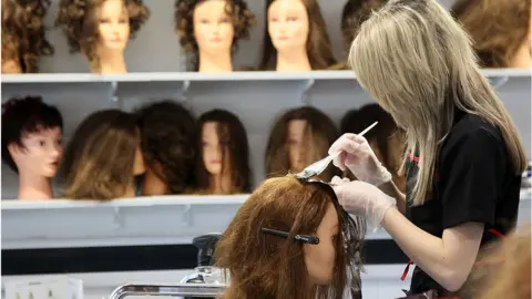 Getty Images Hair salon