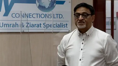 BBC Shahid Ehatti, manager of Sky Fly Connections