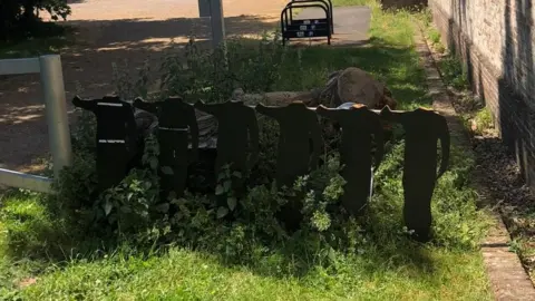 Essex Police Vandalised memorial