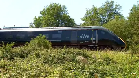 BBC Train at the scene