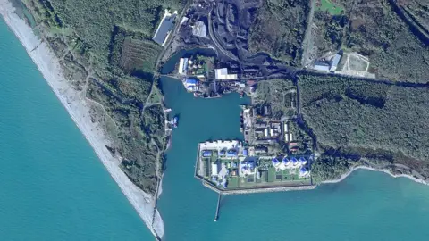 Satellite image of Ochamchire