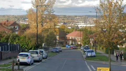 Google Harborough Avenue in Sheffield