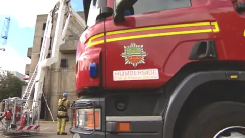 BBC Humberside fire engine