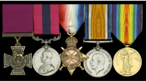 Noonans Sgt Arnold Loosemore's medals