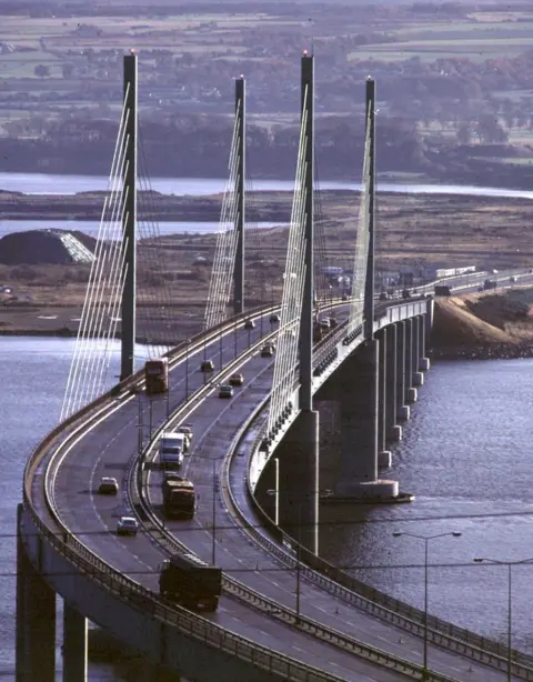 In pictures 40 years of the Kessock Bridge