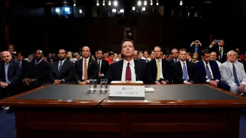 Reuters James Comey at Senate hearing