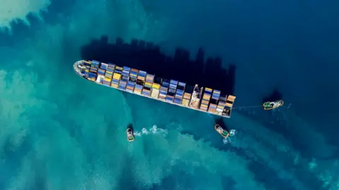 Getty Images Container ship