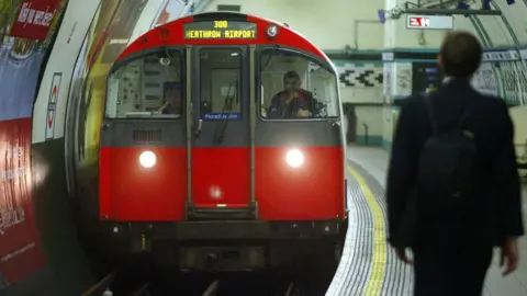 Andrew Parsons Piccadilly line train