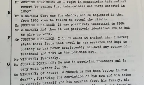 Merlyn Rees papers, LSE Library Merlyn Rees's papers contain a "short transcript" of the Maguire Seven trial in 1976, from summing up to sentencing