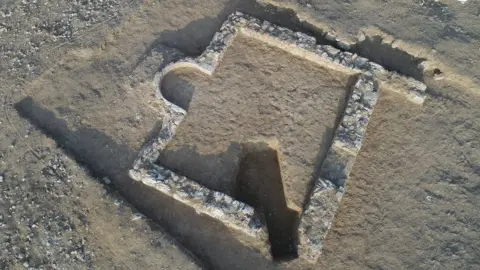 Israel's Antiquities Authority The ruins of a mosque found in Israel