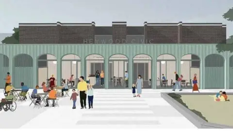 Rochdale Council Plans to redevelop Heywood Civic Centre