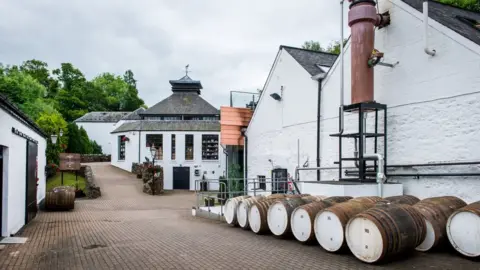 Edrington Glenturret distillery in Crieff