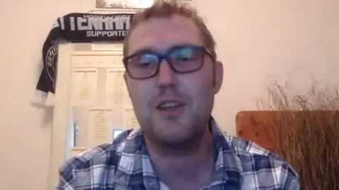 Jay Flynn/YouTube Jay Flynn broadcasting on YouTube