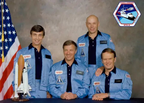 NASA STS-6 crew