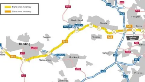 Highways England Map