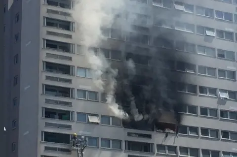 @claireux Tower block fire