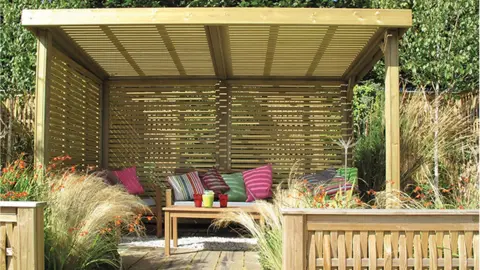 Derriford Hospital Summer house at Derriford Hospital