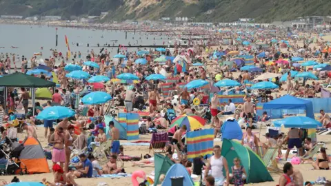 PA Bournemouth beach