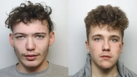 West Yorkshire Police Kiyran Earnshaw (left) and Luke Gaukroger (right)